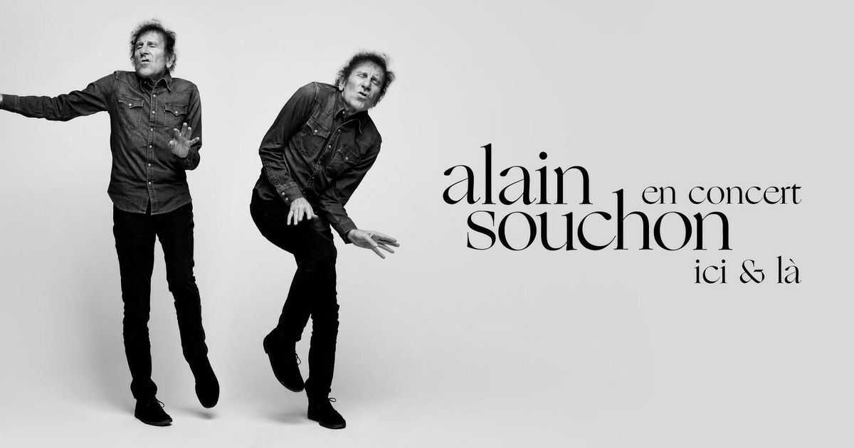 Alain Souchon en concert ici là au Dôme de Paris en streaming direct