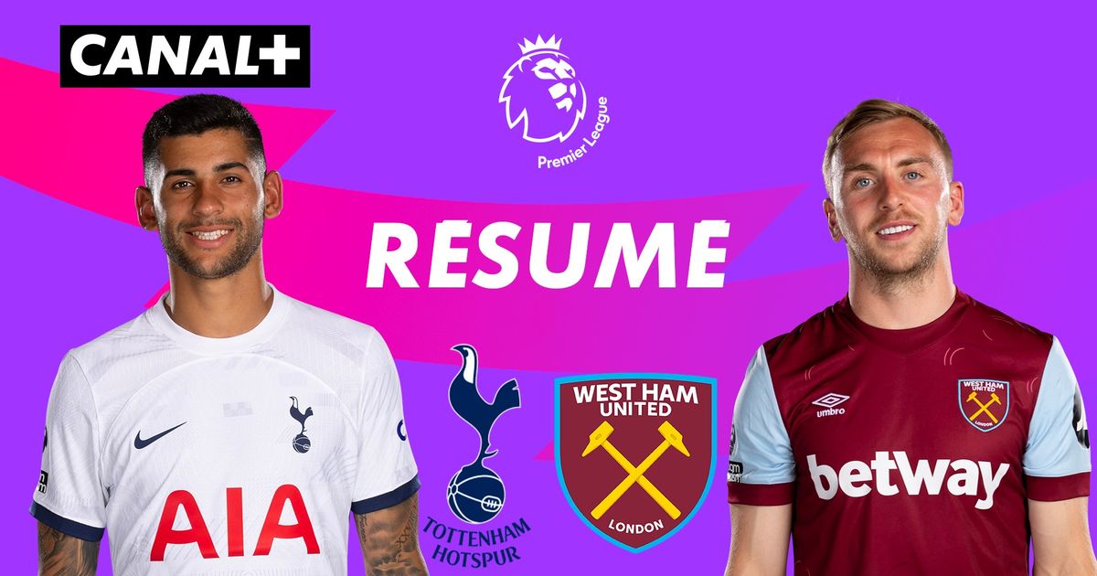 Le R Sum De Tottenham West Ham Premier League J En