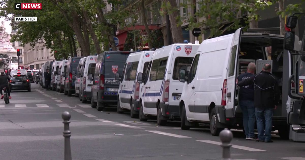 Crainte De D Bordements Le D Ploiement Des Forces De L Ordre Paris