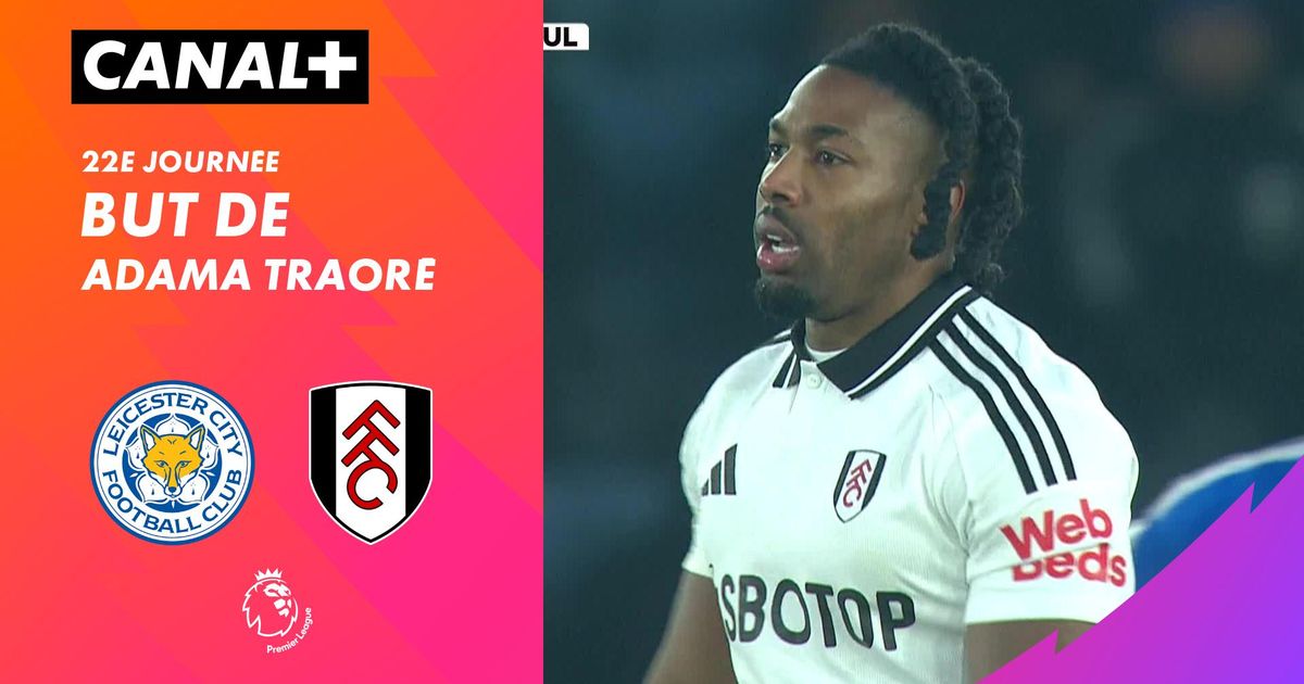 Le but de Adama Traoré contre Leicester 68 en streaming direct et