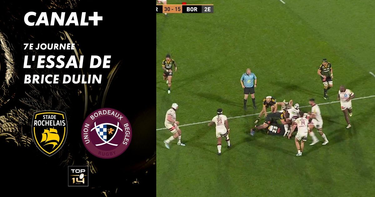 L Essai De Brice Dulin Contre Bordeaux B Gles En Streaming Direct Et