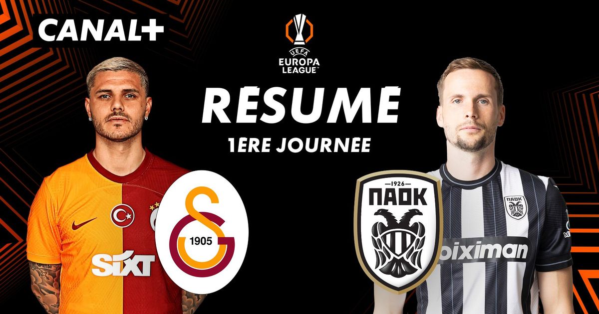 Le résumé de Galatasaray PAOK Salonique en streaming direct et replay