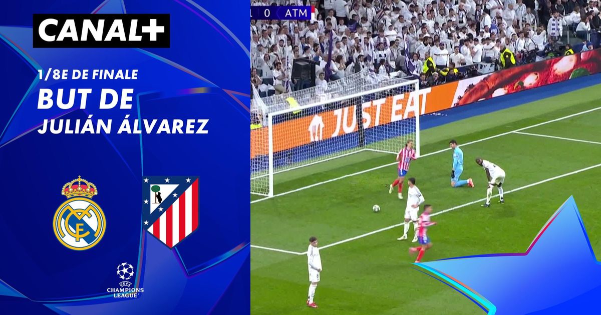 Le but de Julián Álvarez contre Real Madrid 32 en streaming direct