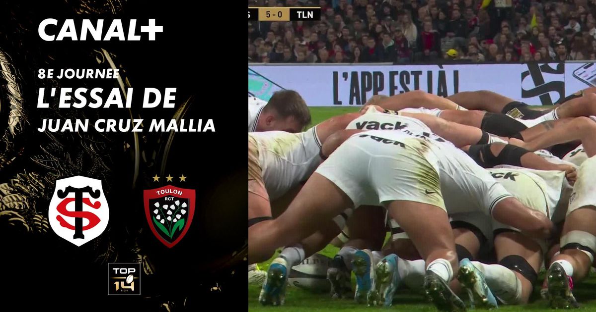 L Essai De Juan Cruz Mallia Contre Toulon En Streaming Direct Et Replay