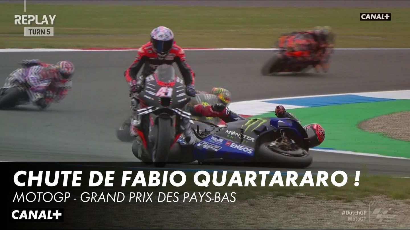 Chute De Fabio Quartararo En Streaming Direct Et Replay Sur Canal