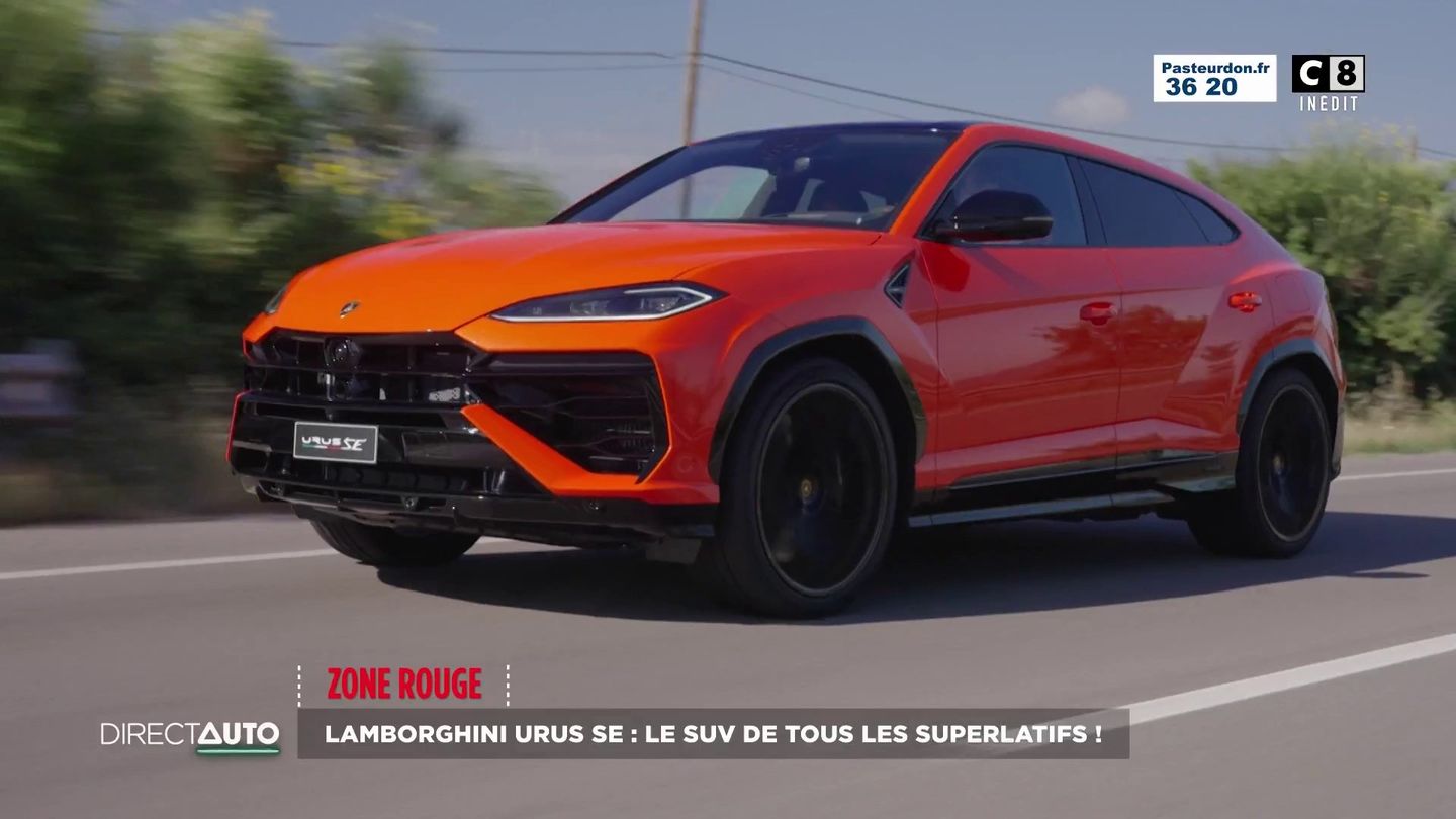 Zone Rouge Lamborghini Urus SE Le SUV De Tous Les Superlatifs En