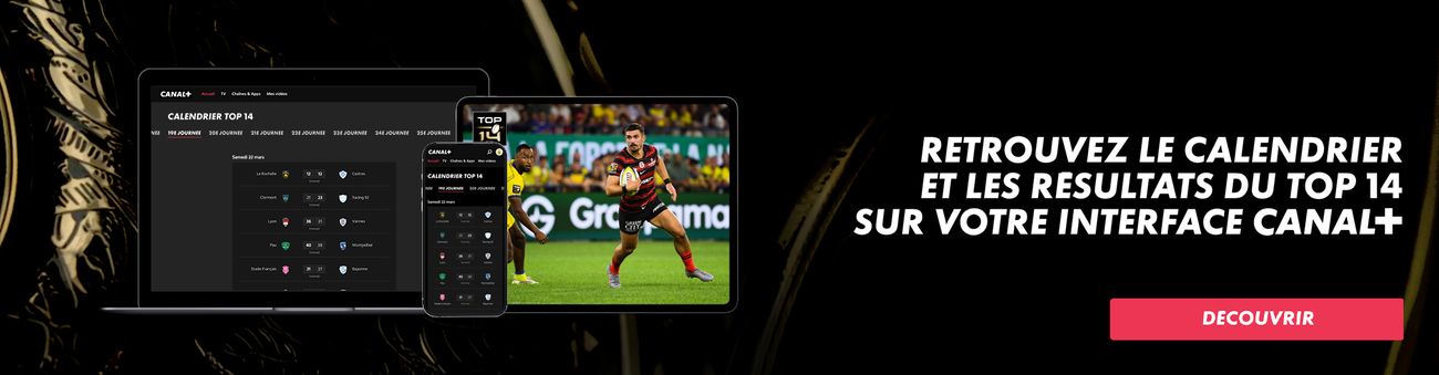 Calendrier du TOP 14