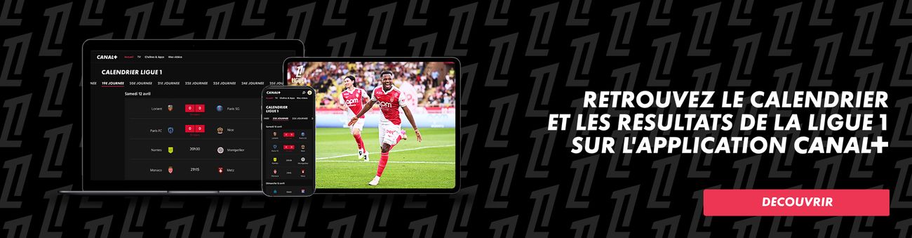 Calendrier Ligue 1 McDonald's