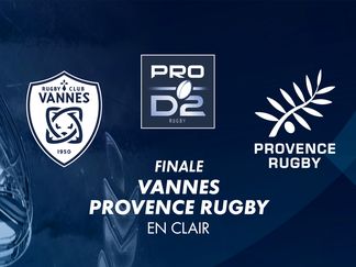 Pro D2 : Vannes / Provence Rugby en clair