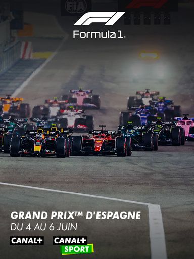 Formula 1 Grand Prix tm d'Espagne, du 4 au 6 juin sur CANAL+ et CANAL+ SPORT