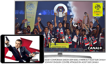 Ligue 1 Conforama saison 2019 - 2020 à partir du 8 août sur CANAL+ / Johnny English contre attaque en août sur CANAL+