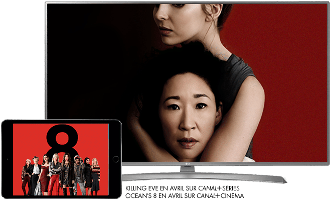 Killing Eve en Avril sur CANAL+SERIES / Ocean's 8 en Avril sur CANAL+CINEMA