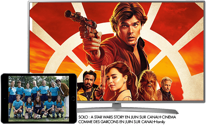 Solo: A Star Wars Story en Juin sur CANAL+CINEMA / Comme des garçons en Juin sur CANAL+FAMILY