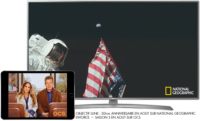 Objectif Lune : 50ème anniversaire cet été sur National Geographic / Divorce Saison 3 - Cet été sur OCS