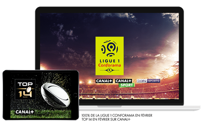 Ligue 1 Conforama en Février sur CANAL+, CANAL+ Sport et beIN Sport / Top 14 en Février sur CANAL+