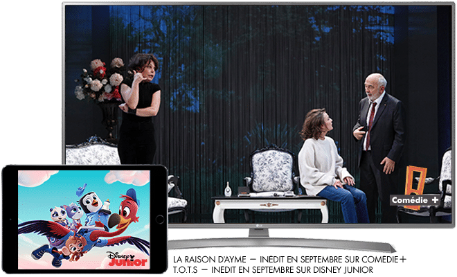La raison d'Aymé en Septembre sur COMEDIE+ / T.O.T.S - Inédit en Septembre sur Disney Junior