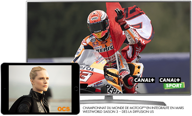Championnat du monde de MotoGP 2020 en intégralité sur CANAL+ et CANAL+SPORT / Westworld - Saison 3 dès la diffusion US en mars sur OCS