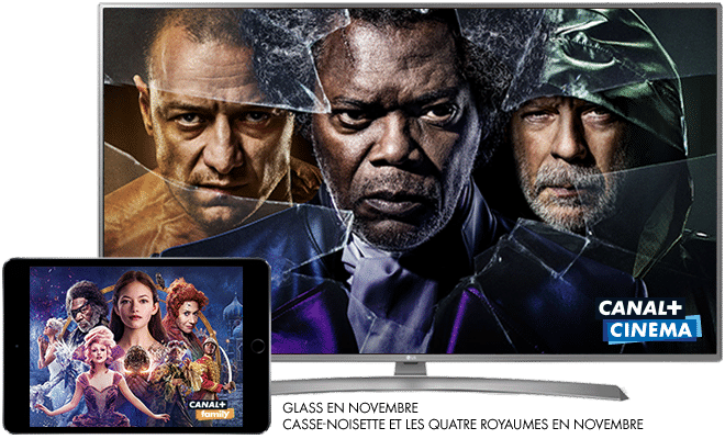 Glass - En novembre sur CANAL+CINEMA / Casse-noisette et les quatre royaumes - En novembre sur CANAL+FAMILY