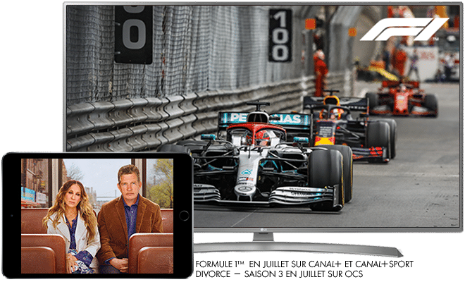 Grand Prix de France de F1 TM - Cet été sur CANAL+ / Divorce Saison 3 - Cet été sur OCS