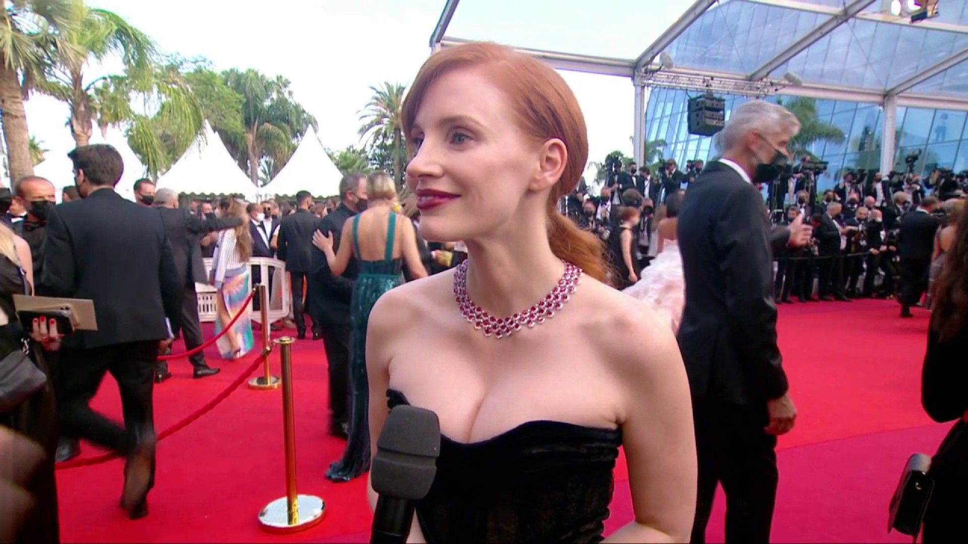 Cannes 2021 - Jessica Chastain, "We're back" en streaming ...