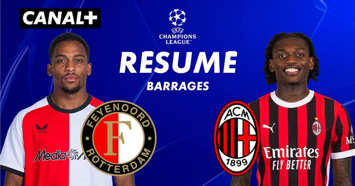 Le résumé de Feyenoord / AC Milan en streaming direct et replay sur ...