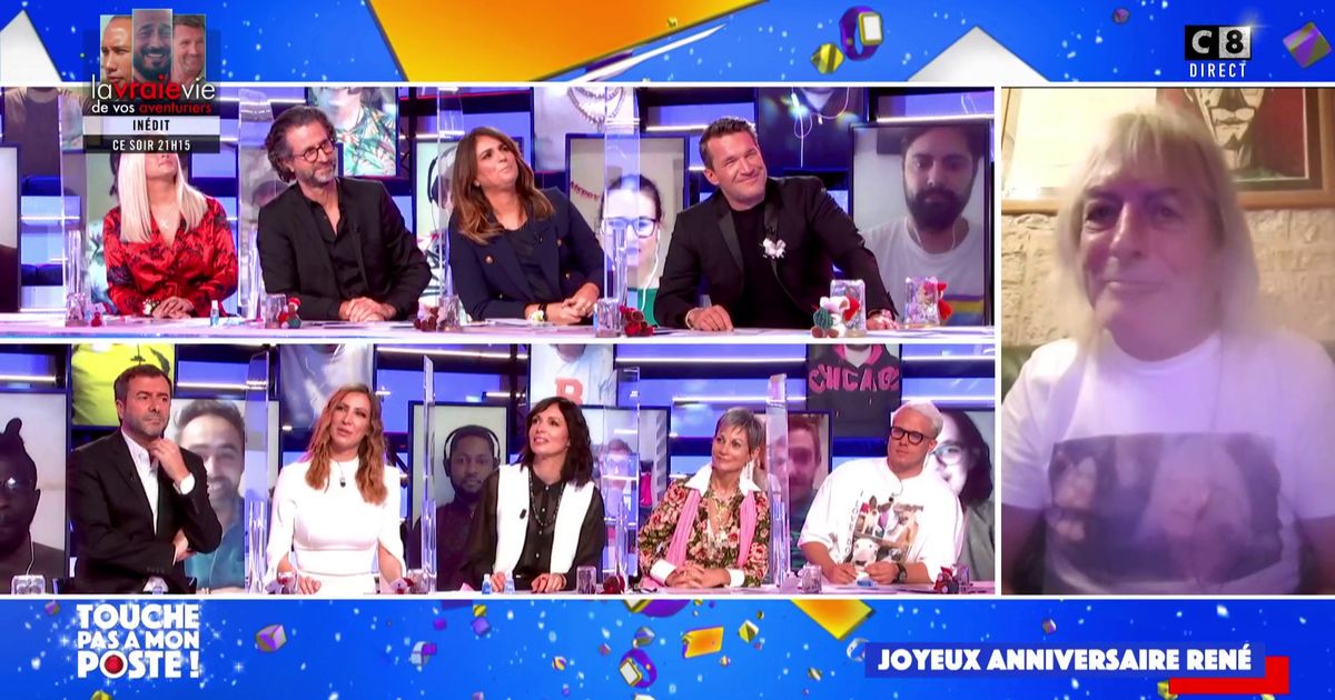 La Bande De Tpmp Souhaite Un Joyeux Anniversaire A Rene Malleville En Streaming Direct Et Replay Sur Canal Mycanal