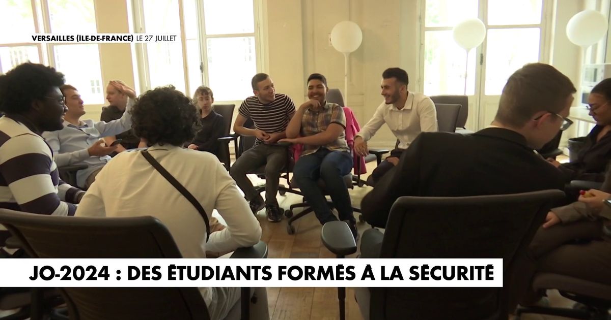 JO2024 des étudiants formés à la sécurité en streaming direct et