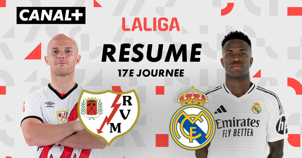 Rayo Vallecano Vs Real Madrid Cf Temps Forts En Streaming Direct Et Replay Sur Canal