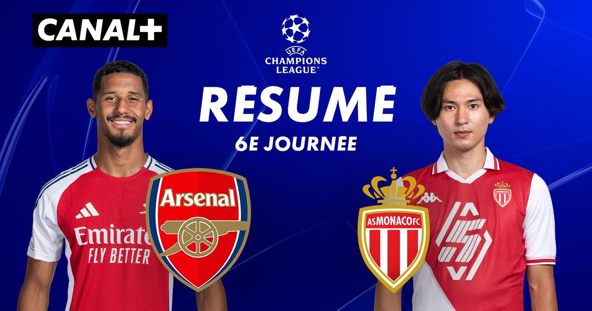 Le R Sum De Arsenal Monaco En Streaming Direct Et Replay Sur Canal