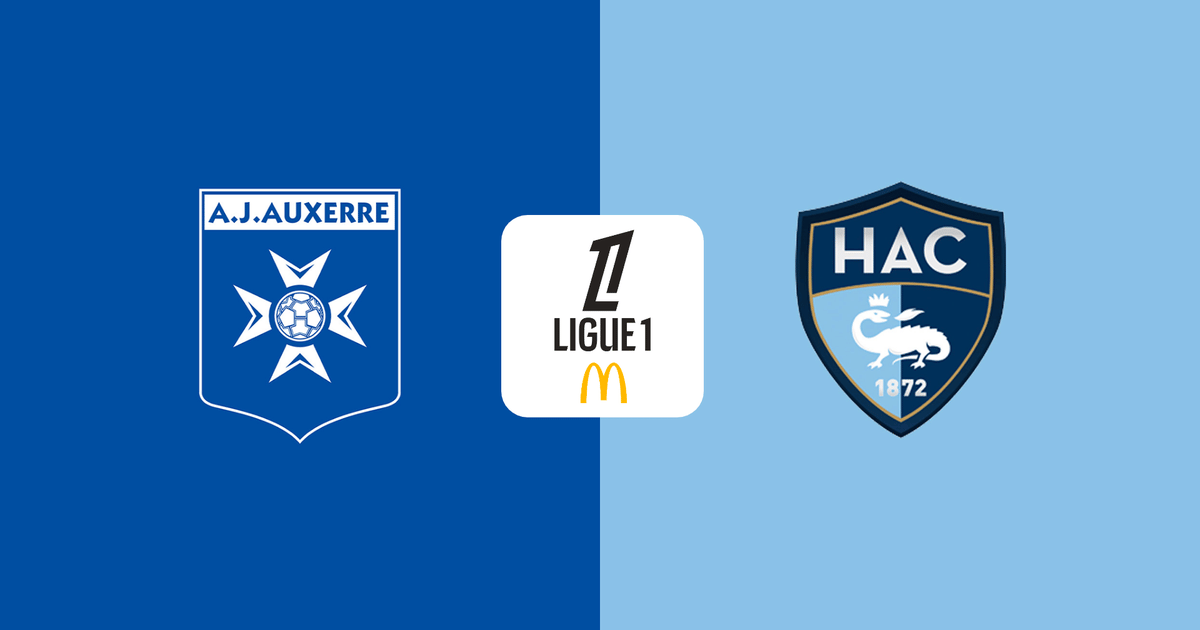 AJ Auxerre vs. Havre AC (Match Entier) en streaming direct et replay ...