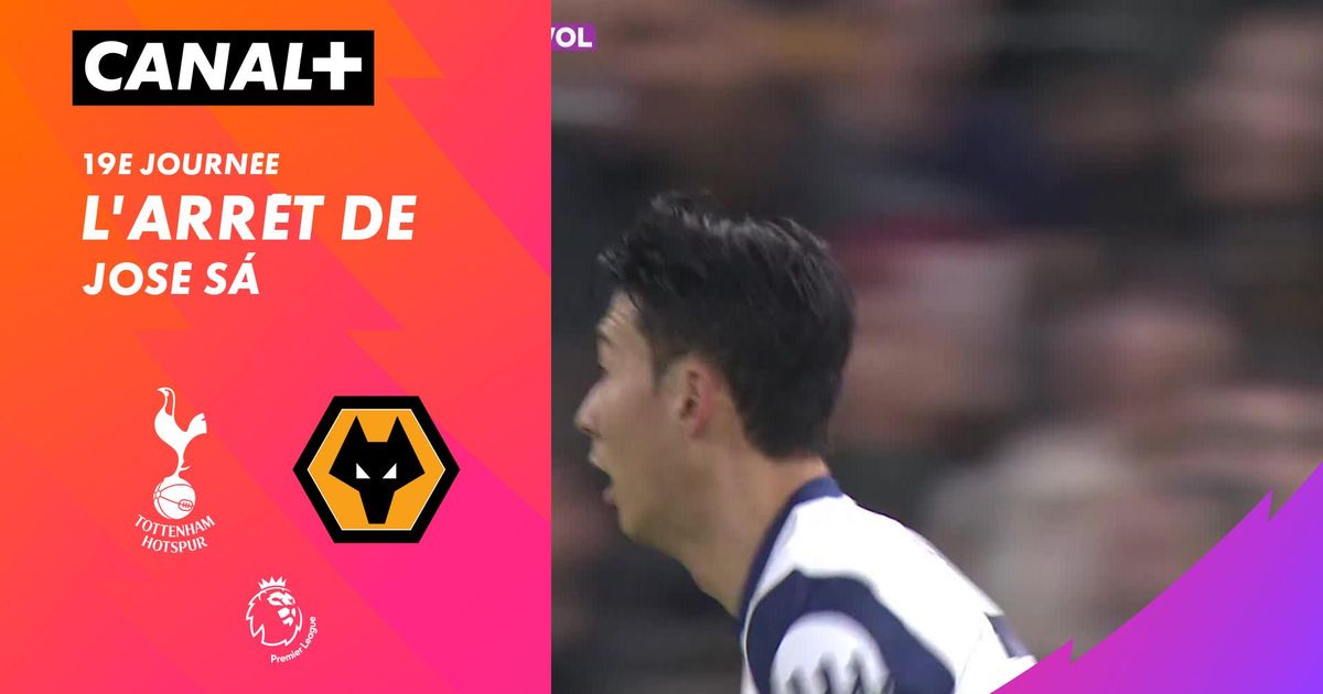 L'arrêt de José Sá contre Tottenham (43') en streaming direct et replay ...