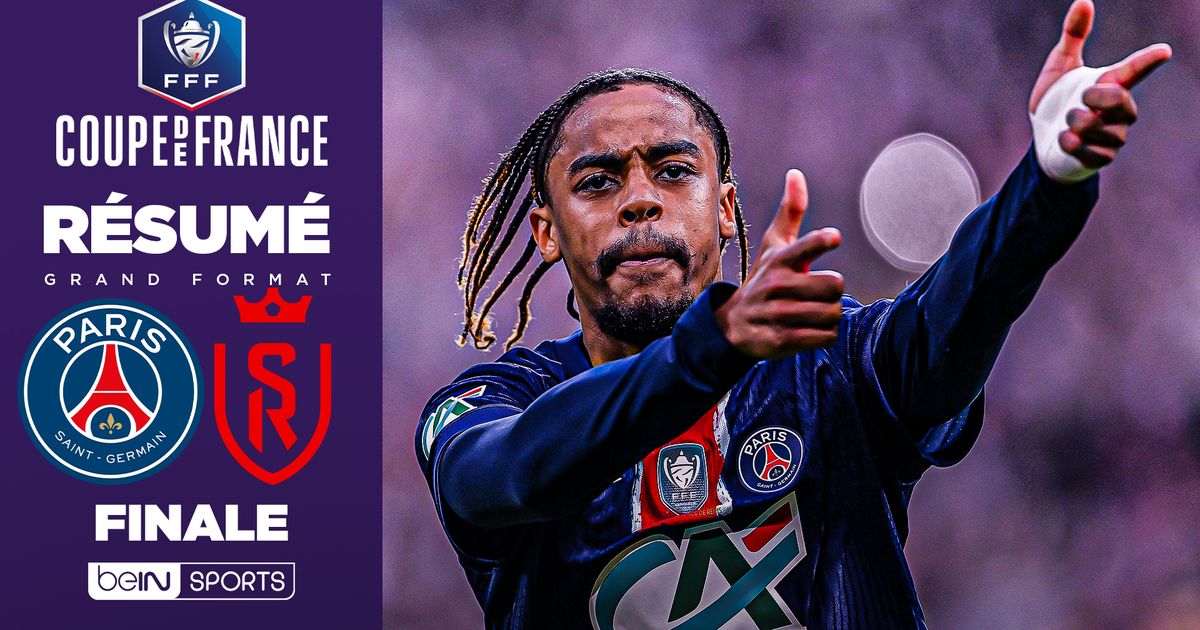 Le PSG remporte la Coupe de France 2025 en écrasant Reims