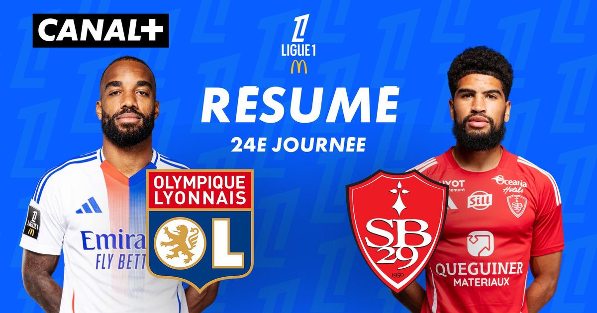 Olympique Lyonnais vs. Stade Brestois 29 - Temps Forts en streaming ...