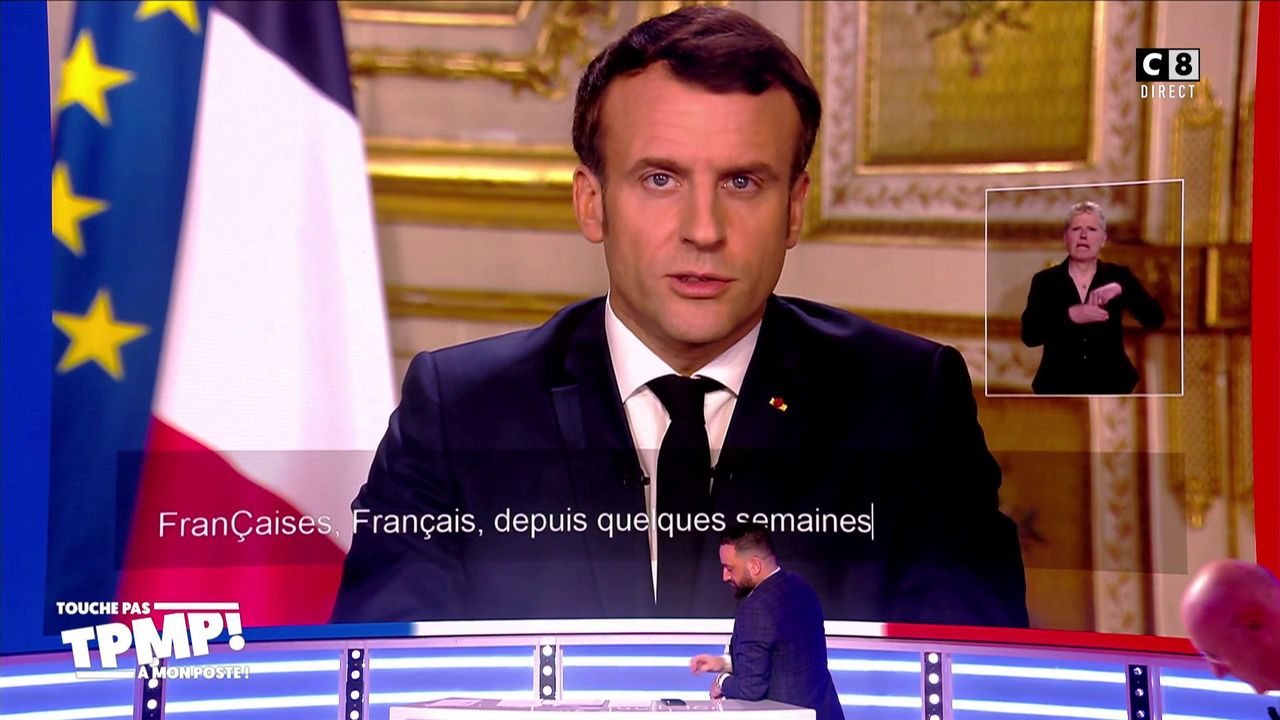 L'allocution du Président de la République, Emmanuel ...