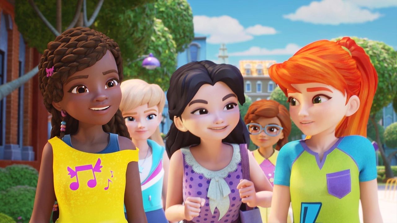 lego friends 5 filles en mission