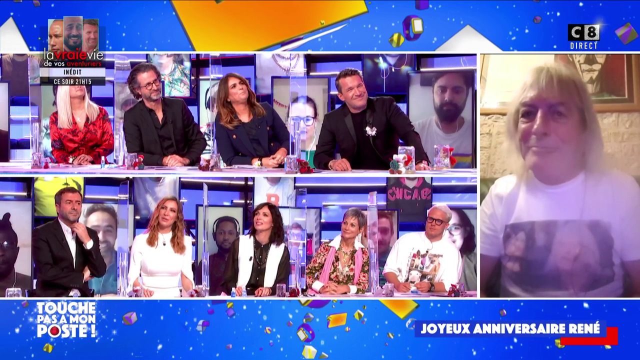 La Bande De Tpmp Souhaite Un Joyeux Anniversaire A Rene Malleville En Streaming Direct Et Replay Sur Canal Mycanal