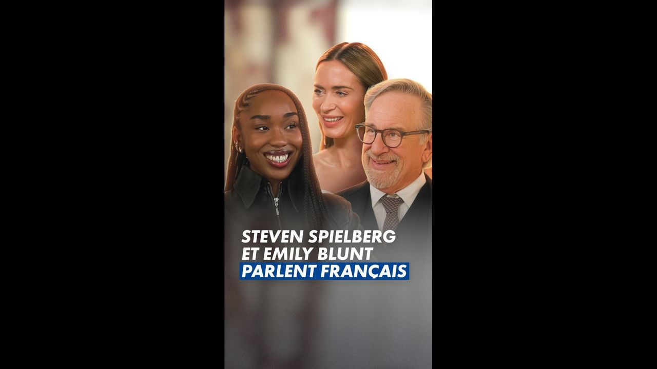 Et ON kiffe entendre Steven Spielberg parler français !