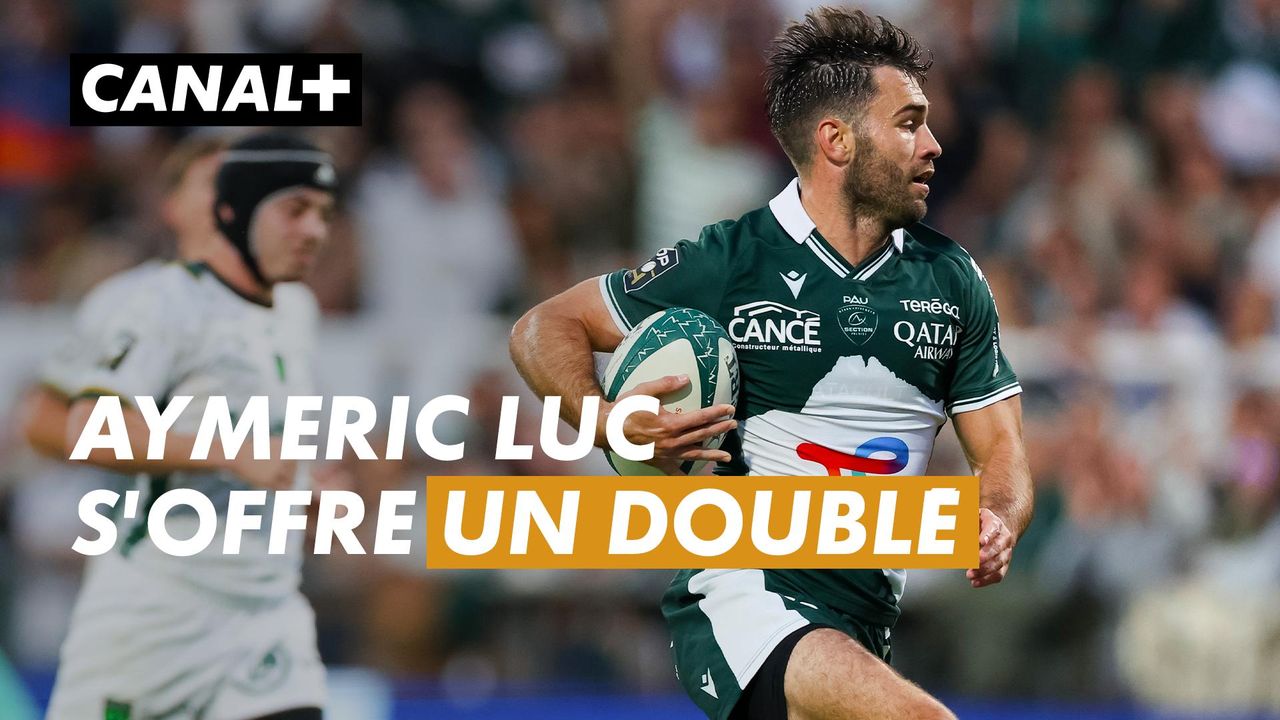 Aymeric Luc s’offre en doublé dans la rencontre entre Pau et Montauban