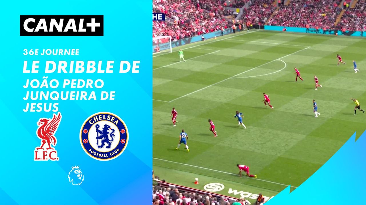 Le dribble de João Pedro Junqueira de Jesus contre Liverpool (89')