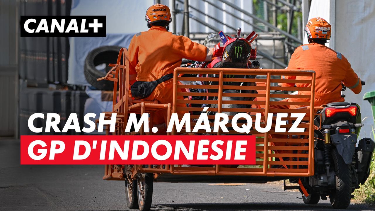 Crash de Marc Márquez et Bezzecchi - Rétro 2025