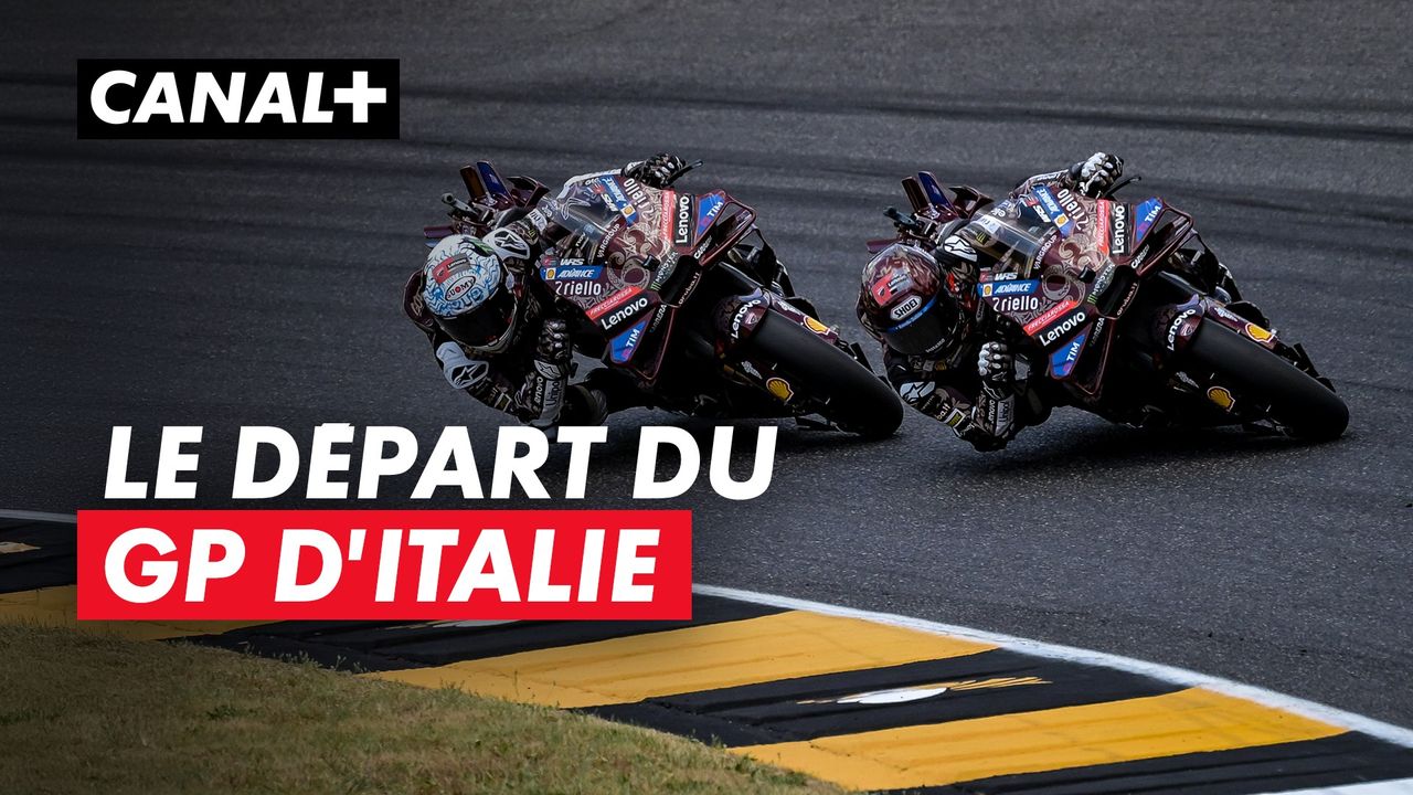Départ du Grand Prix d'Italie
