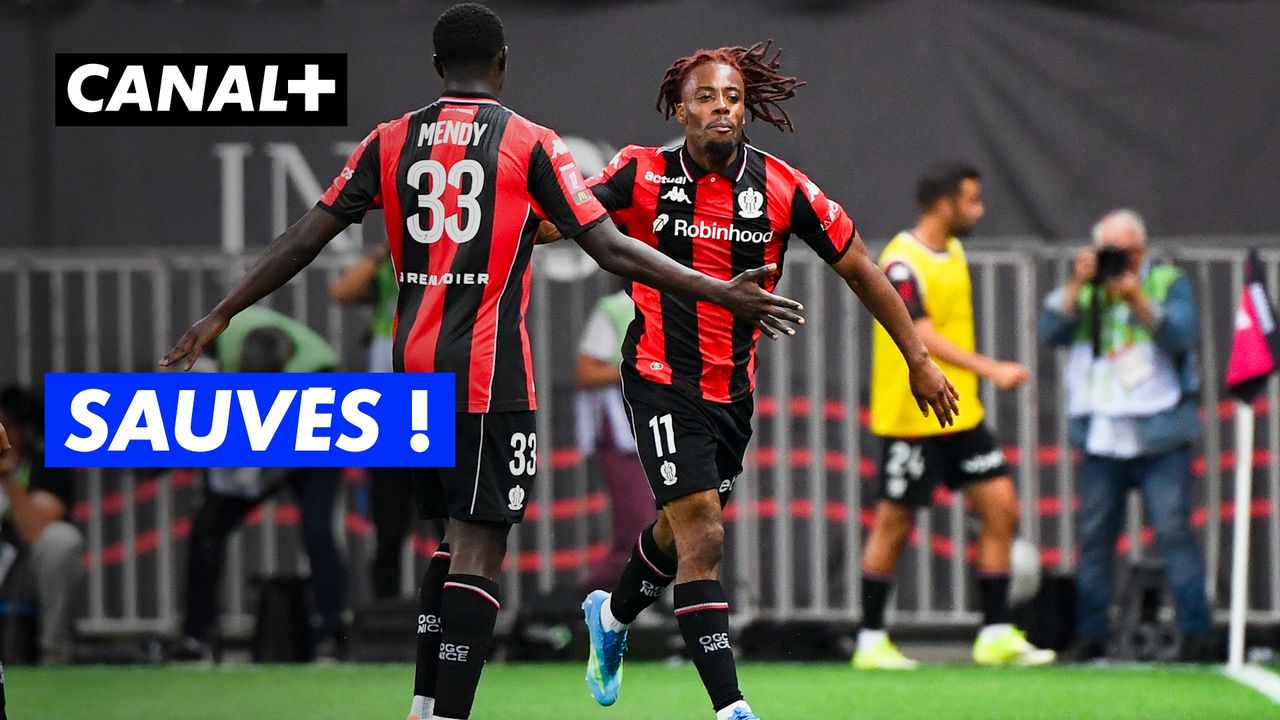 Ligue 1 - Nice bat Saint-Etienne (4-1) et sauve sa place dans l'élite