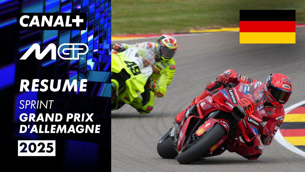 Le résumé de la course sprint du Grand Prix d'Allemagne 2025 - MotoGP