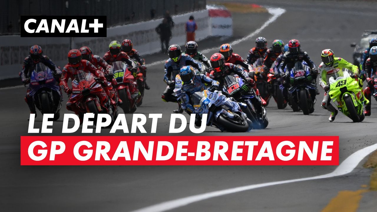 Départ du Grand Prix de Grande-Bretagne