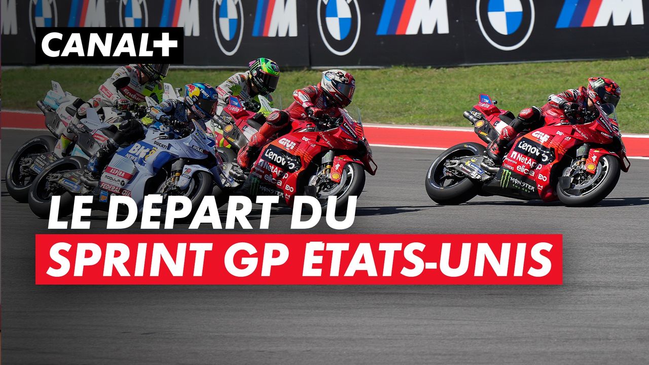 Départ du sprint du Grand Prix des États-Unis