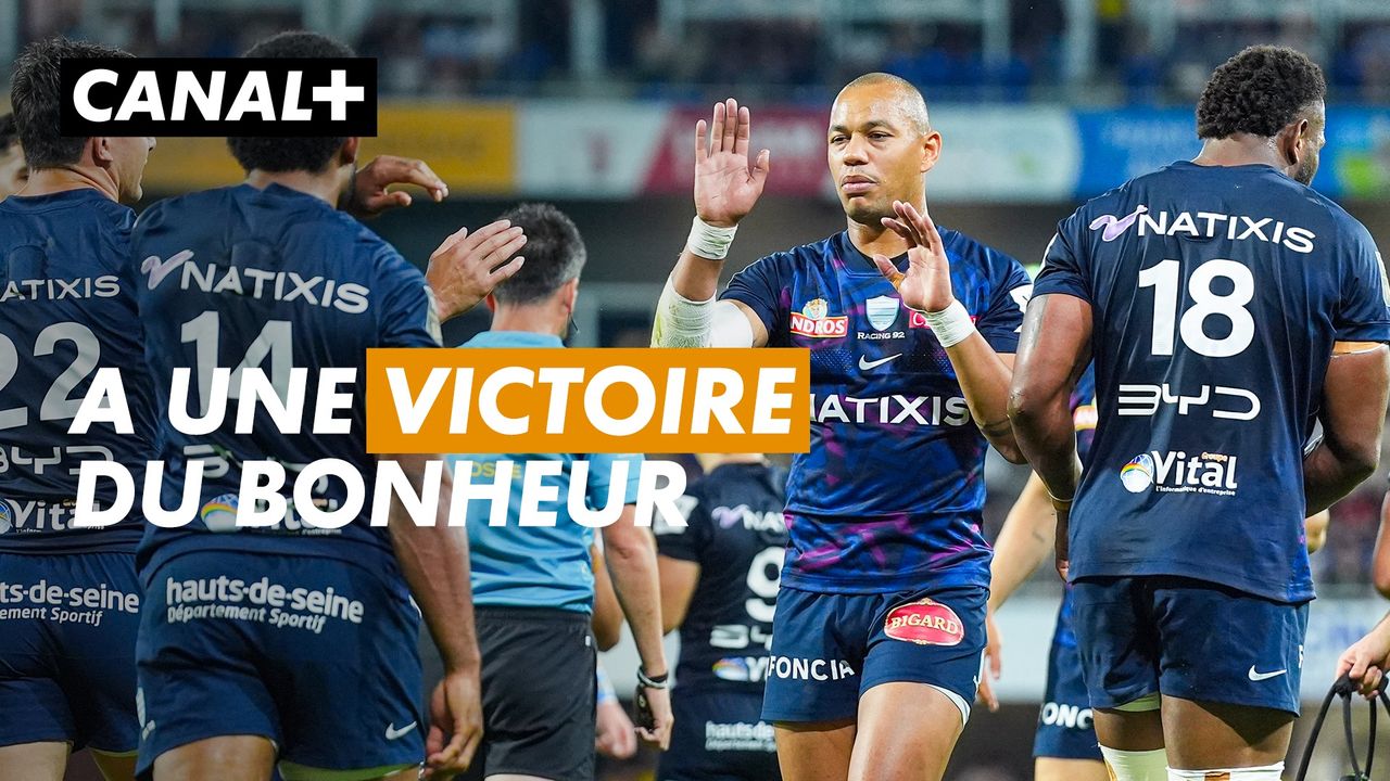 TOP 14 - Le Racing à une victoire des phases finales