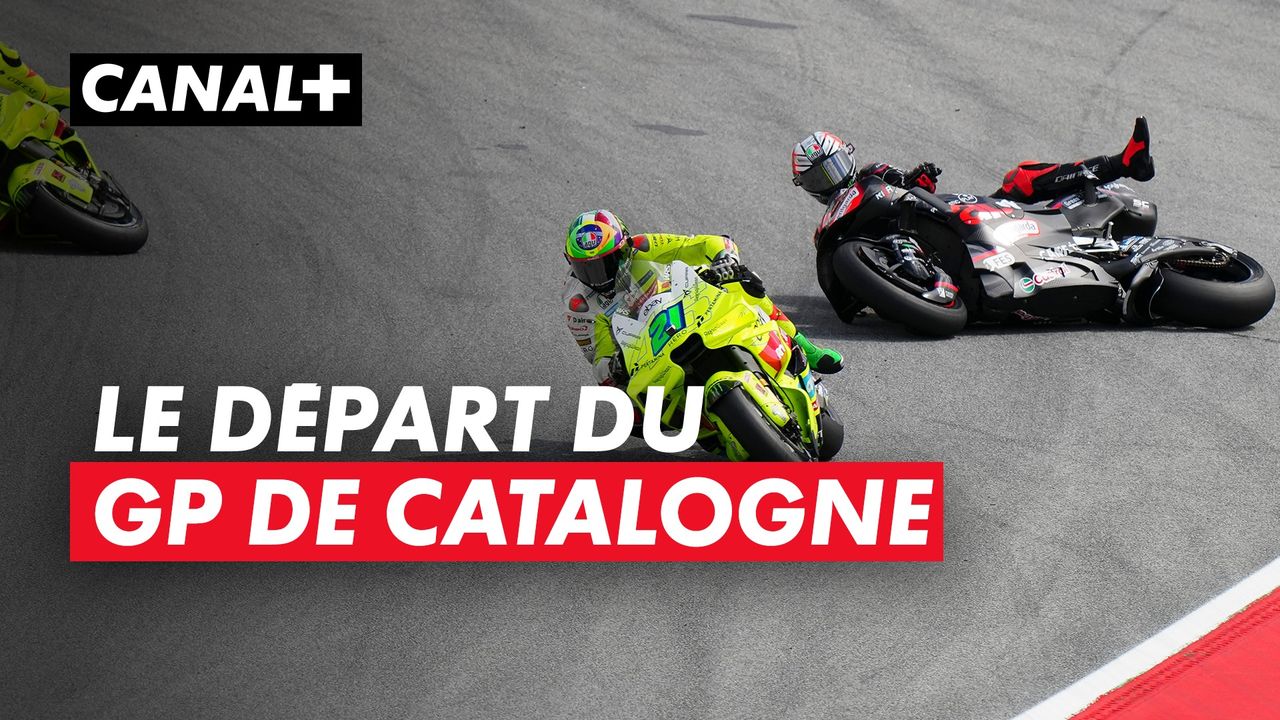 Départ du Grand Prix de Catalogne