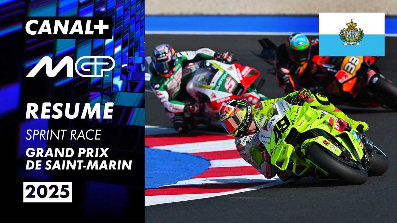 Le résumé de la course sprint du Grand Prix de Saint-Marin 2025 - MotoGP