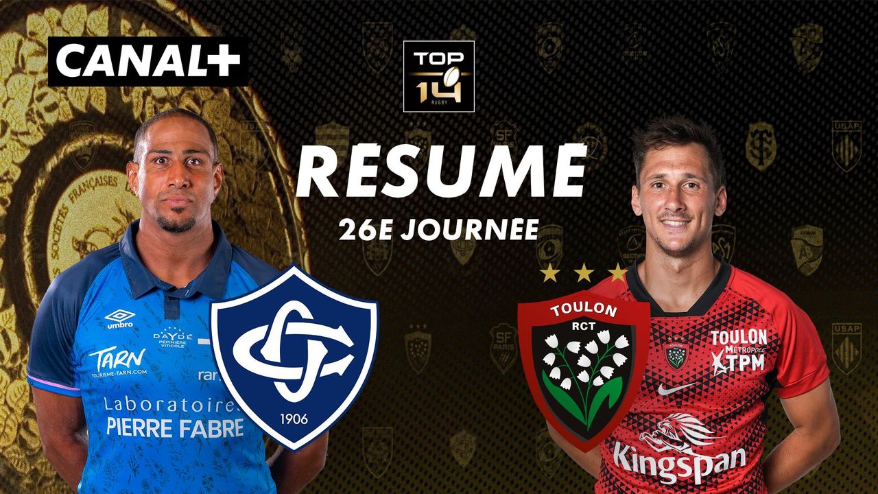Le résumé de Castres / Toulon