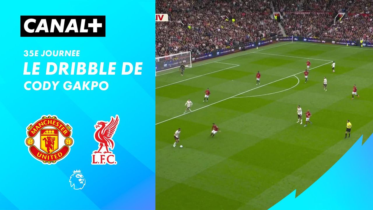 Le dribble de Cody Gakpo contre Man United (24')